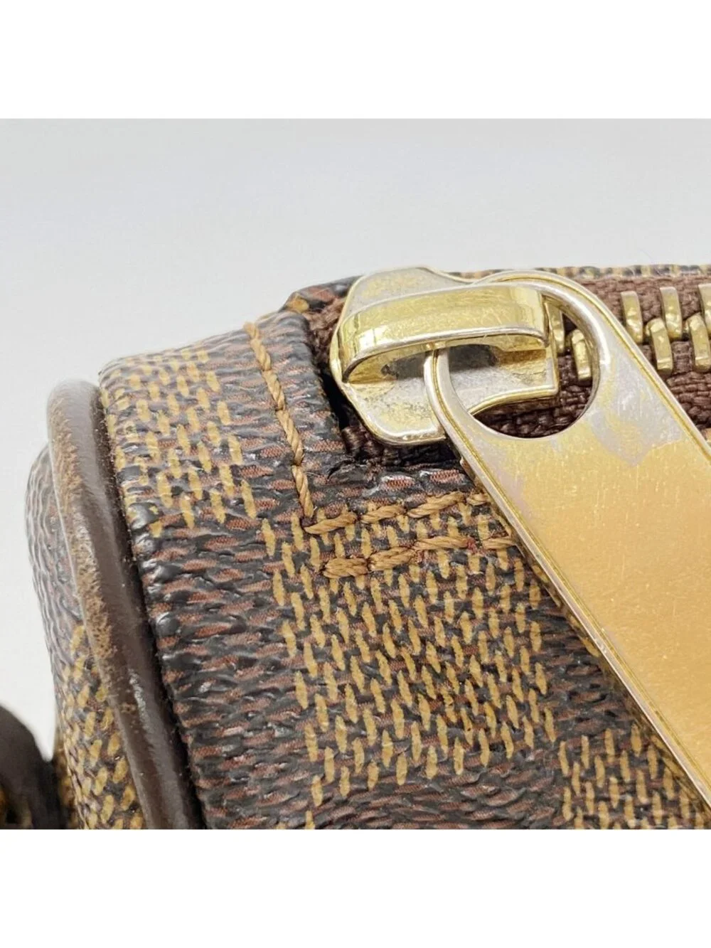 Louis Vuitton Shoulder Bag Damier Ravello GM Ebene